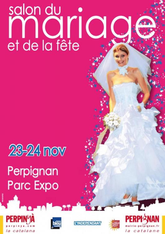 Affiche du Salon du mariage - Mariage Perpignan - Salon Perpignan